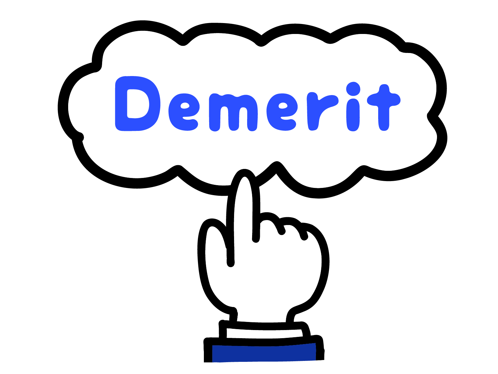 肌断食のデメリットを解説するセクションのイラスト