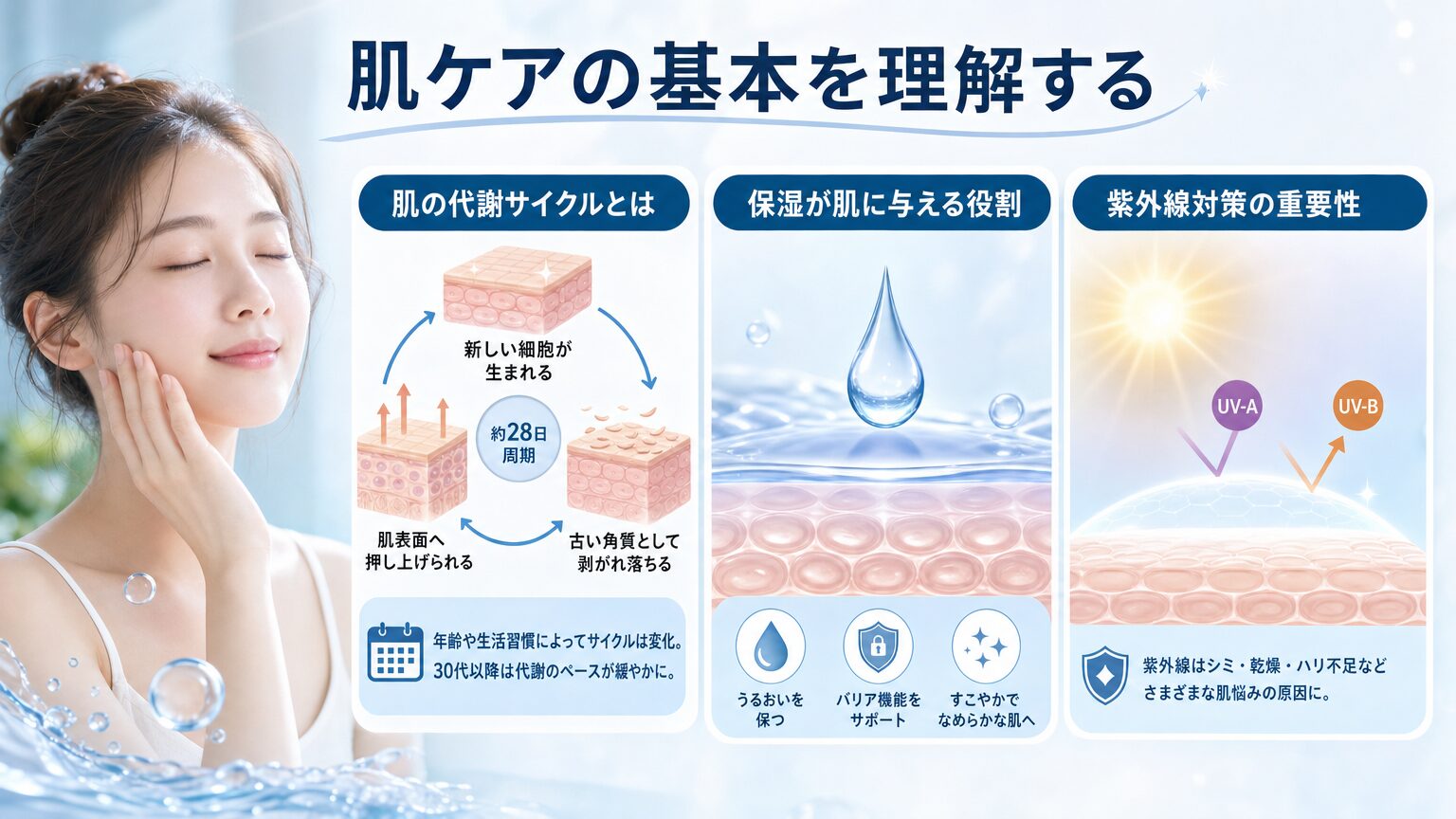 肌ケアの基本を理解する